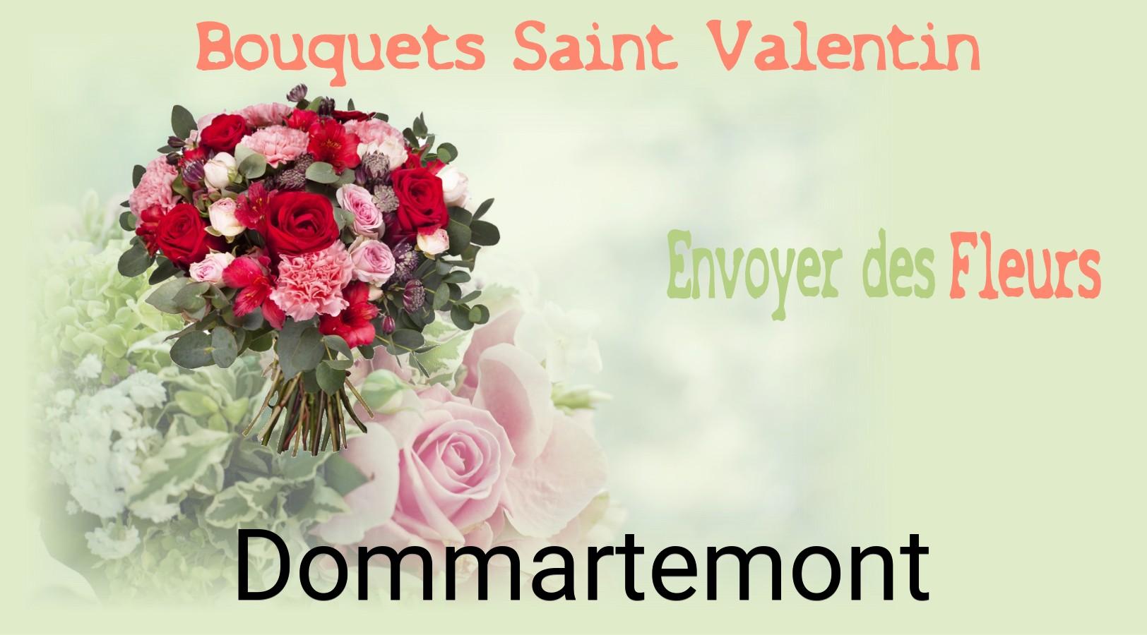 Roses de Saint-Valentin livrées à Dommartemont